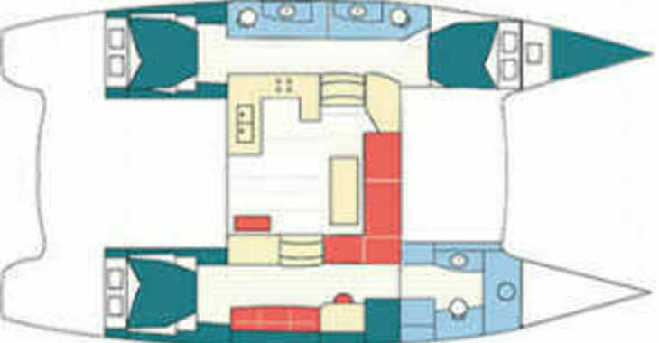 Rent a catamaran in Fort Burt Marina - FP Helia 44/3 cab