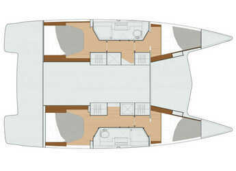 Rent a catamaran in Fort Burt Marina - FP Lucia 40