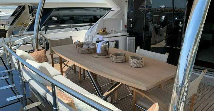 Rent a yacht in Marina Gouvia - Sunseeker Yacht 88