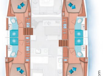 Louer catamaran à Frenchtown Marina - Lagoon 46 - 4 cab.