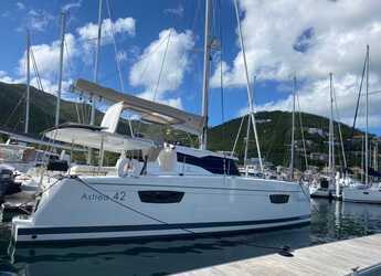 Chartern Sie katamaran in Nanny Cay - Fountaine Pajot Astrea 42 Maestro