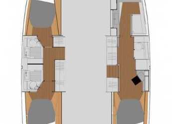 Chartern Sie katamaran in Nanny Cay - Fountaine Pajot Astrea 42 Maestro