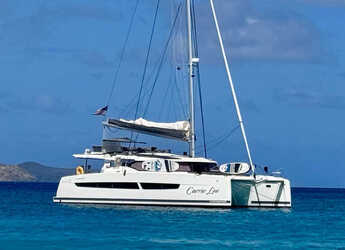 Chartern Sie katamaran in Nanny Cay - Fountaine Pajot Aura 51