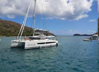 Chartern Sie katamaran in Nanny Cay - Fountaine Pajot Aura 51