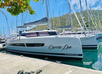 Chartern Sie katamaran in Nanny Cay - Fountaine Pajot Aura 51