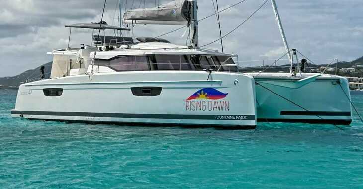 Rent a catamaran in Frenchtown Marina - Fountaine Pajot Saona 47 Maestro - 3 + 1 cab.