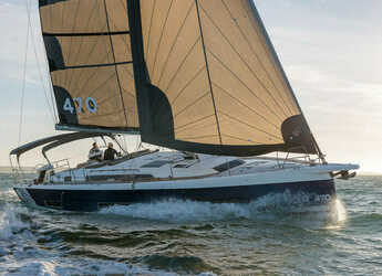 Rent a sailboat in Punta Nuraghe - Dufour 470 owner's version.