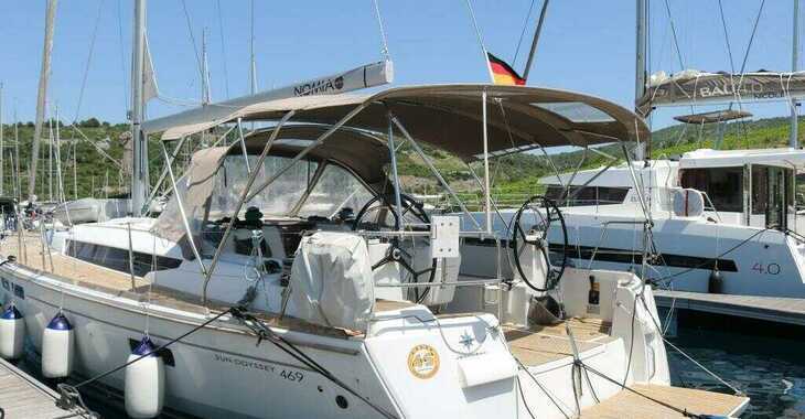 Rent a sailboat in Muelle de la lonja - Sun Odyssey 469 