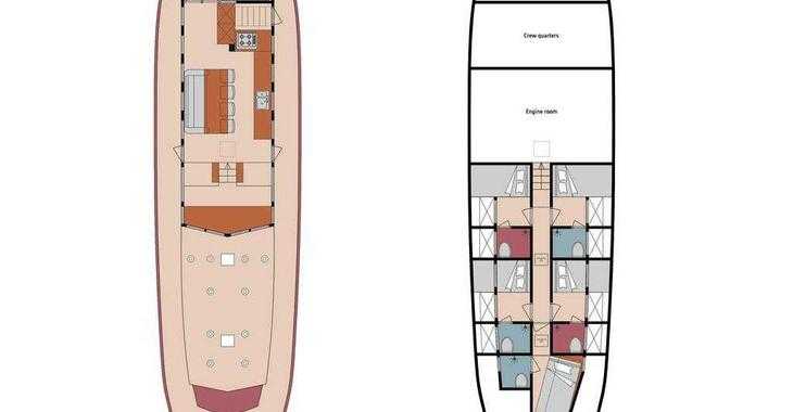Rent a schooner in Salamis Yachting Club - Gulet