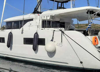 Rent a catamaran in Lavrion Marina - Lagoon 46 OW - 3 + 2 cab.