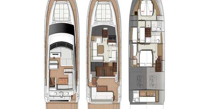 Rent a yacht in Marina Kastela - Prestige 520 Flybridge