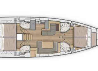 Alquilar velero en ACI Marina Split - Oceanis 51.1 - 4 +1 cab