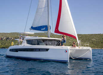 Rent a catamaran in Nidri Marine - Sunsail 454L (Premium Plus)