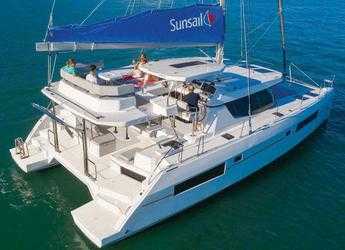 Rent a catamaran in Marina Zeas - Sunsail 454L