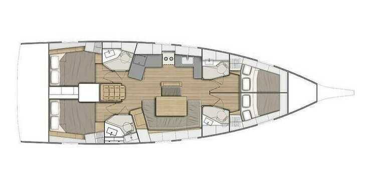 Louer voilier à Marina Cala de Medici - Oceanis 46.1 (4 cab)