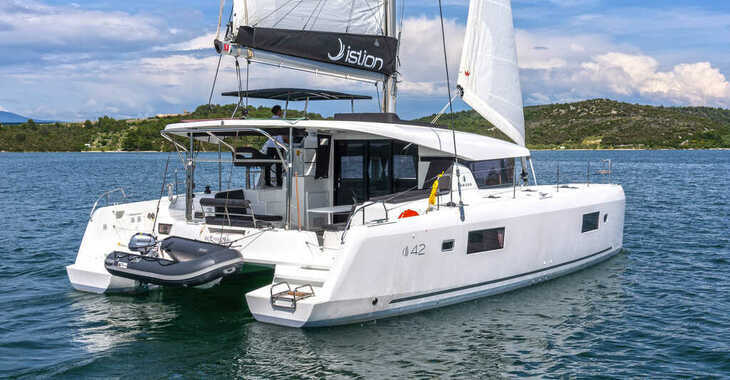 Rent a catamaran in ACI Marina Skradin  - Lagoon 42 A/C & GEN & WM