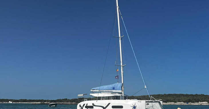 Rent a catamaran in Naviera Balear - Excess 11 - 4 cab.