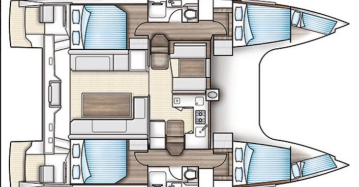 Rent a catamaran in Captain Oliver's Marina - Nautitech 40 Open