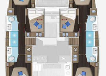 Alquilar catamarán en SCT Marina Trogir - Lagoon 51 - 6 cab.