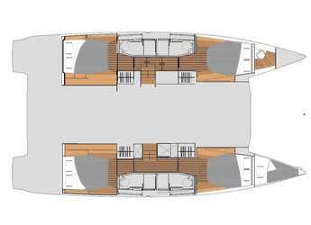 Rent a catamaran in Marina Baotić - Elba 45