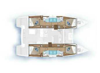 Alquilar catamarán en Naviera Balear - Lagoon 46 New Horizons  (LUXURY Equipped, SUPs, Watertoys, A/C, W-Maker, Gen, Teak, Wi-Fi, Underwater Lights,...