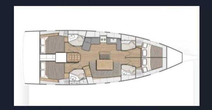 Chartern Sie segelboot in Marina di Portorosa - Oceanis 46.1 - 4 cabins