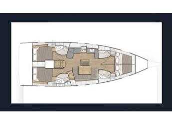 Rent a sailboat in Marina di Portorosa - Oceanis 46.1 - 4 cabins