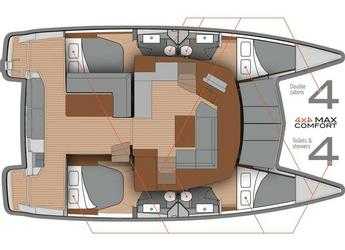 Alquilar catamarán en Porto Montenegro - Lucia 40