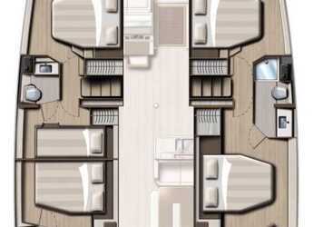 Alquilar catamarán en Marina Baotić - Bali 4.8 - 5 + 2 cab