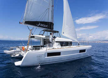 Rent a catamaran in Rhodes Marina - Lagoon 40