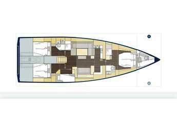 Rent a sailboat in Nidri Marine - Bavaria C57