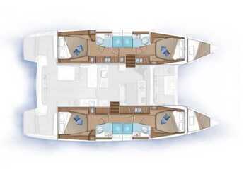 Alquilar catamarán en Marina Zeas - Lagoon 46 
