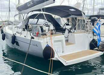 Rent a sailboat in Lavrion Marina - Hanse 458-Owner Edition LUX (GEN,AC,WATERMAKER)
