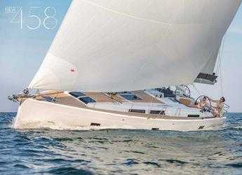 Rent a sailboat in Lavrion Marina - Hanse 458-Owner Edition LUX (GEN,AC,WATERMAKER)