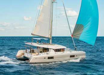 Rent a catamaran in Rhodes Marina - Lagoon 42 (4 Dbl / 2 singles 12)