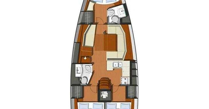 Rent a sailboat in Jezera ACI Marina - Sun Odyssey 42i