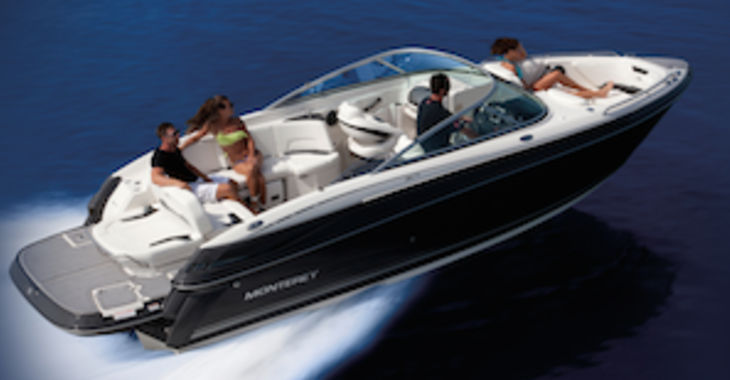 Rent a motorboat in Marina Ibiza - Monterey 244 FS