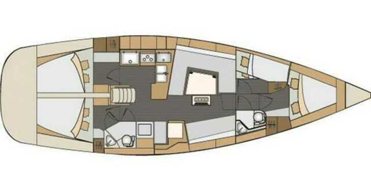 Louer voilier à Lavrion Marina - Elan Impression 45