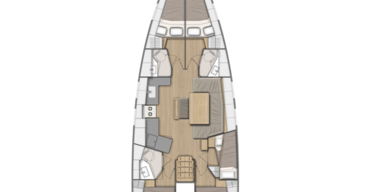 Louer voilier à Nea Peramos - Oceanis 46.1