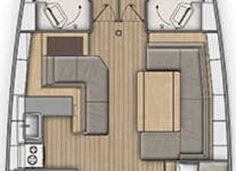 Rent a sailboat in D-Marin Marina Lefkas - Oceanis 51.1 - 5 + 1 cab.