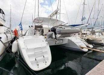 Rent a catamaran in Alimos Marina - Lagoon 380 S2 - 4 + 2 cab.