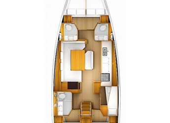 Rent a sailboat in Kos Marina - Sun Odyssey 509 - 5 cab.