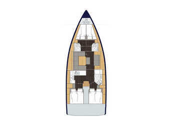 Rent a sailboat in D-Marin Marina Lefkas - Bavaria C45 - 4 cab.