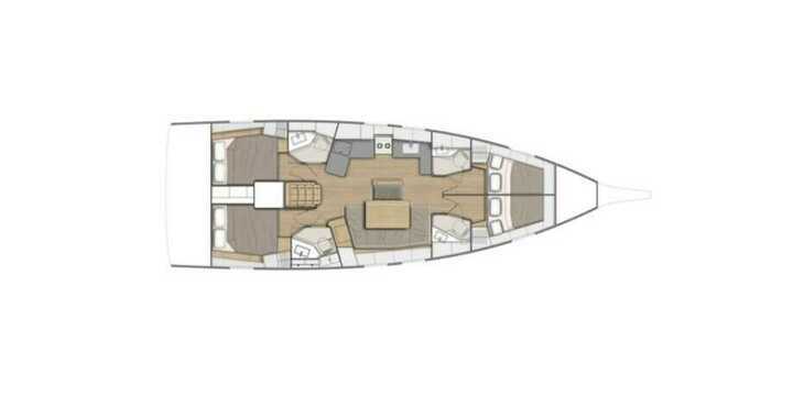 Chartern Sie segelboot in Marina di Ravenna - Oceanis 46.1 - 4 cabins