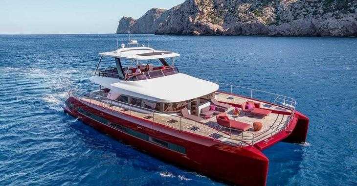Rent a power catamaran in Marina Lav - Lagoon Sixty 7