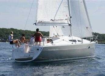 Rent a sailboat in Korfos Port - Elan 344