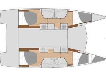 Rent a catamaran in Marina di Portorosa - Fountaine Pajot Isla 40