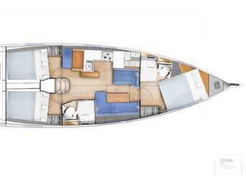 Rent a sailboat in Marina Kastela - Sun Odyssey 410