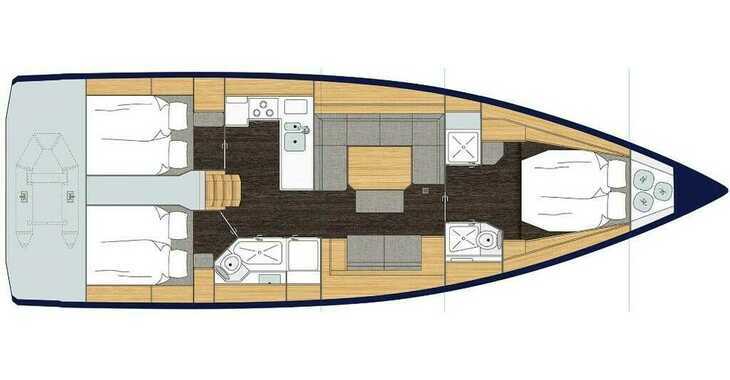 Rent a sailboat in Veruda Marina - Bavaria C45 Style