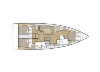 Rent a sailboat in Nidri Marine - Oceanis 40.1